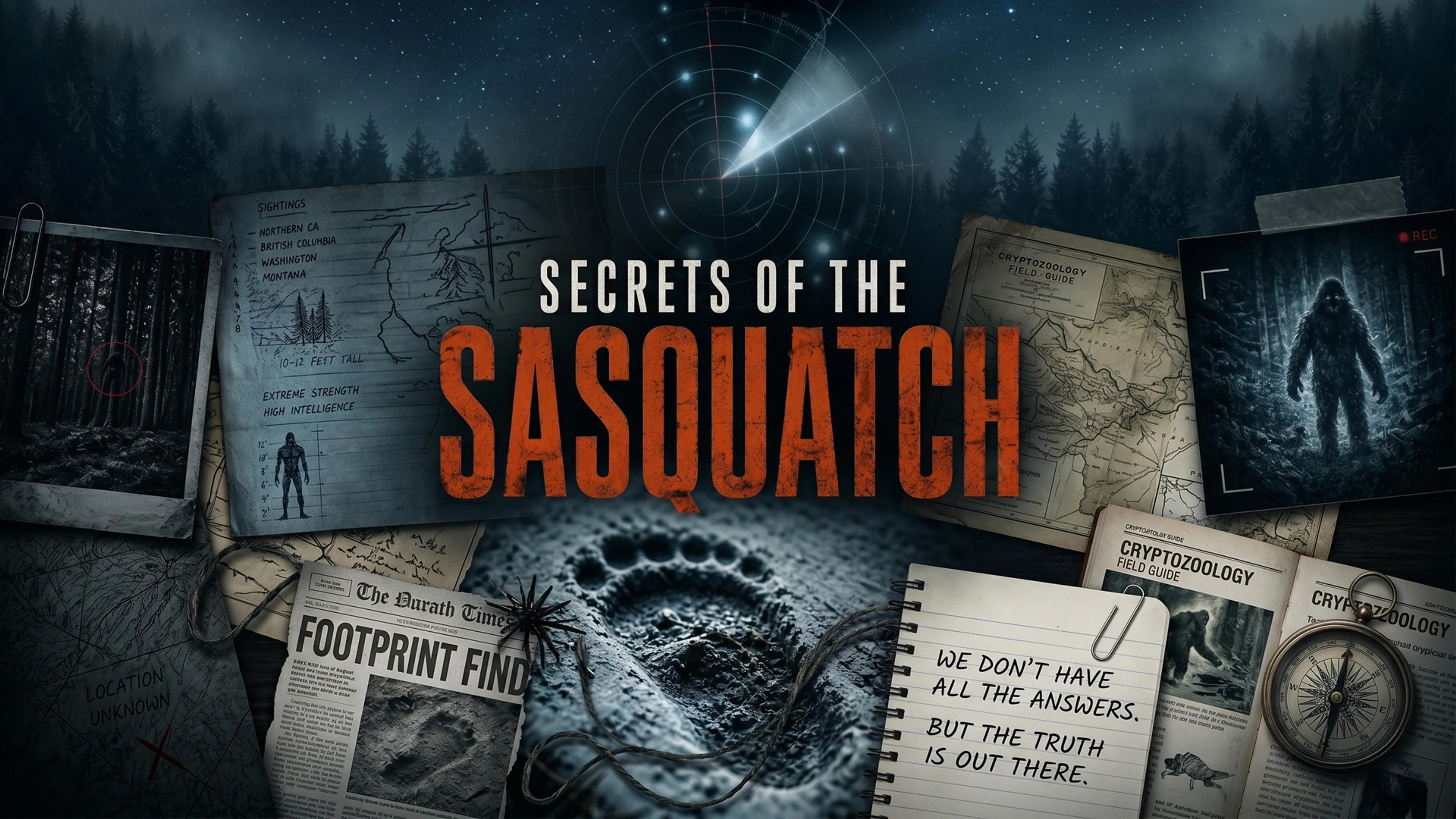 Secrets of the Sasquatch poster